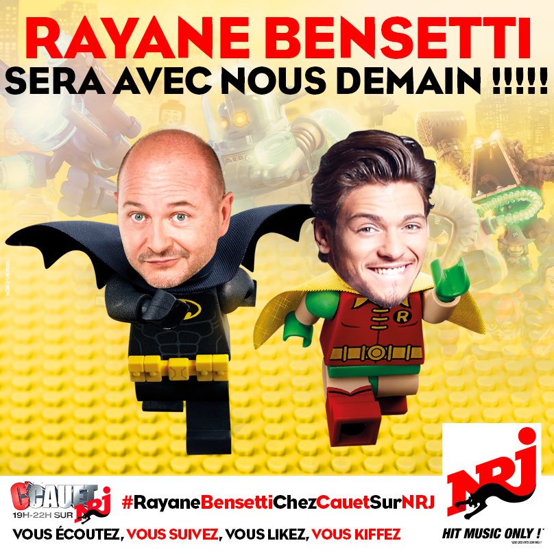 Emission de ouf demain soir avec le frerot <a href="/BensettiRayane/">Rayane Bensetti</a> 😀🎉😀🎉😀 #RayaneBensettiChezCauetSurNRJ <a href="/NRJhitmusiconly/">NRJ</a>