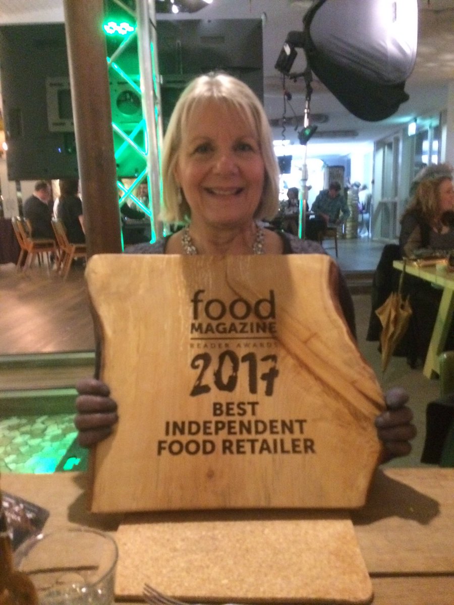 Yay - we WON!! Thanks to all the @food_mag readers and our fab customers and staff!! An amazing first 7 months so far.....#winner