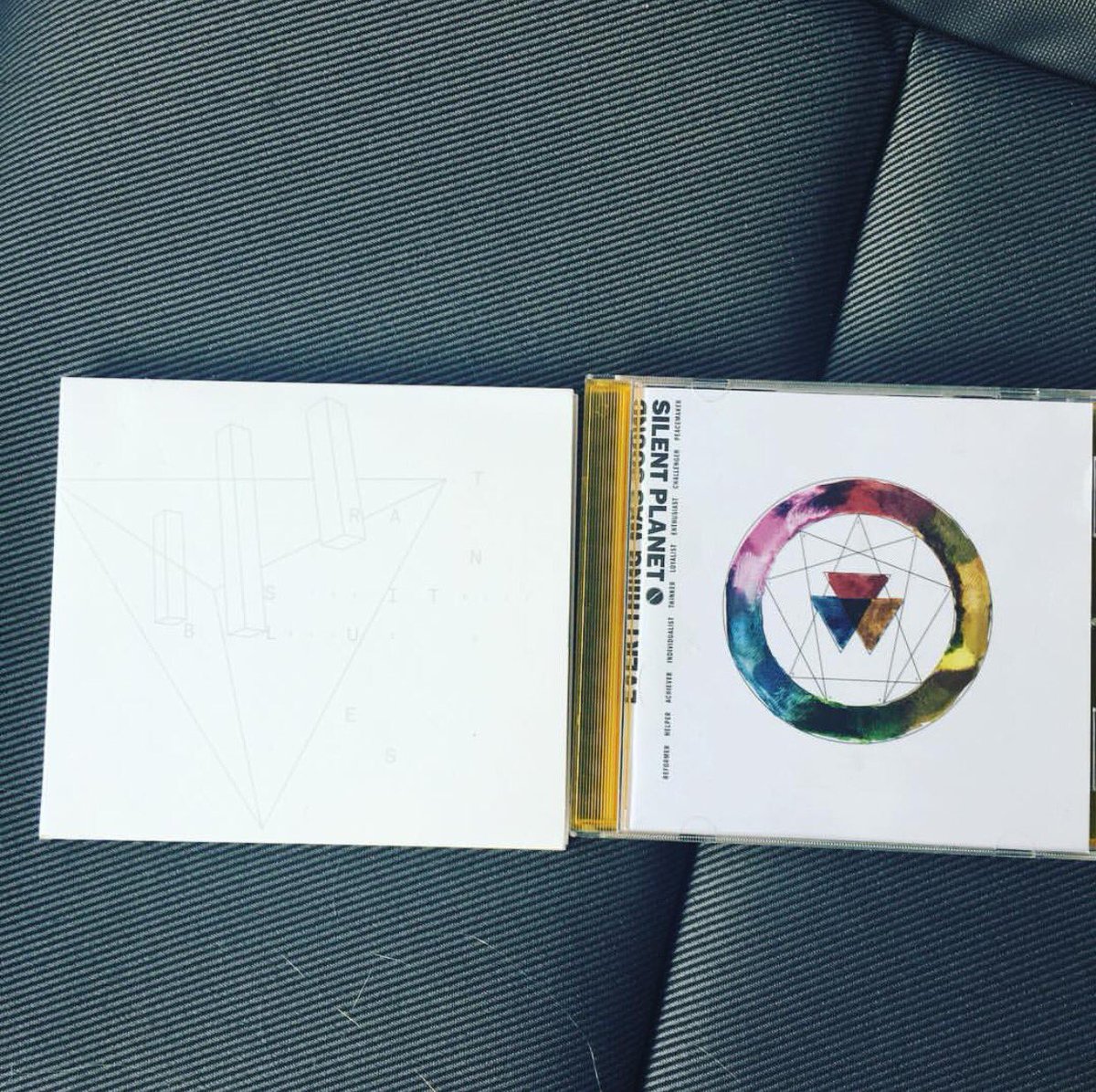 MattyLehman's tweet photo. Bought these two gems at @officialfye a few days ago. #BuyPhysical @SLNTPLNT  @TDWPband #EverythingWasSound #TransitBlues https://t.co/JgOf0tqzGE