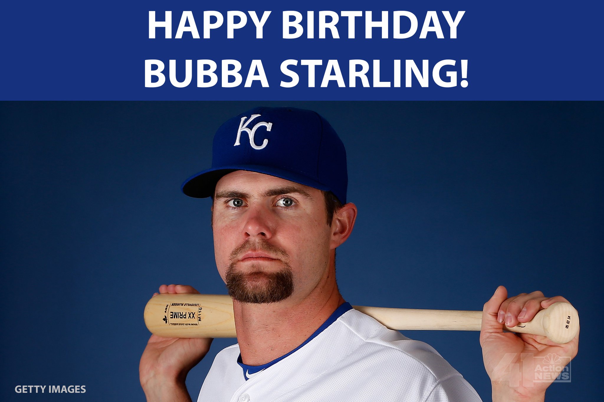 HAPPY BIRTHDAY to player Bubba Starling! 