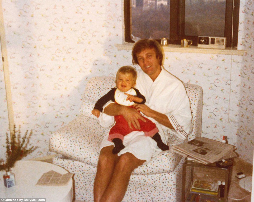 Breaking News from Daily Beast hack: Donald Trump in a bathrobe 30 years ago