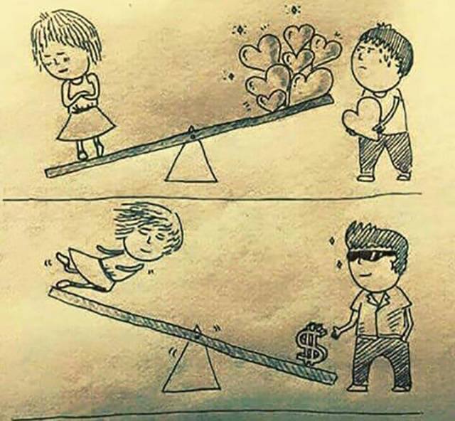 Acı ama gerçek. Günümüz aşkı böyle bir şey.