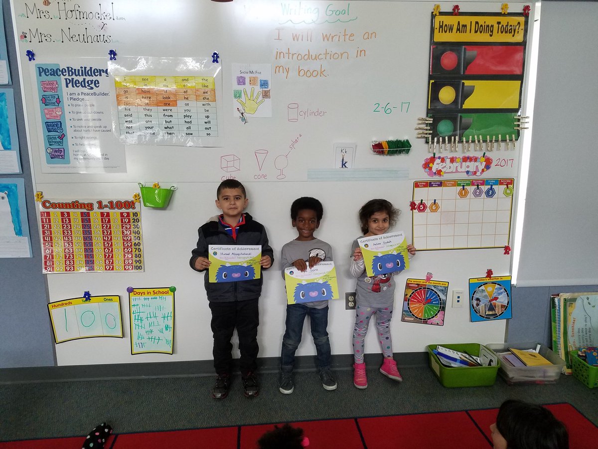 Hofmockel6's tweet photo. 100 days smarter and 100% completion of the high-frequency words by these three students. https://t.co/MjYzB2qXK4