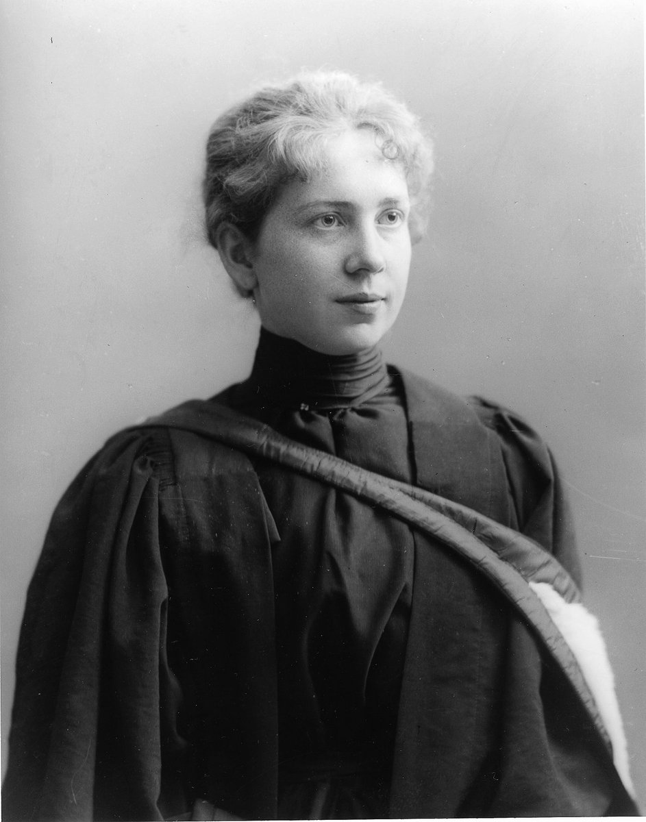 In honour of #WomenScienceDay, we're looking back @ women in nuclear science, starting w Harriet Brooks - 1st Cdn female nuclear physicist