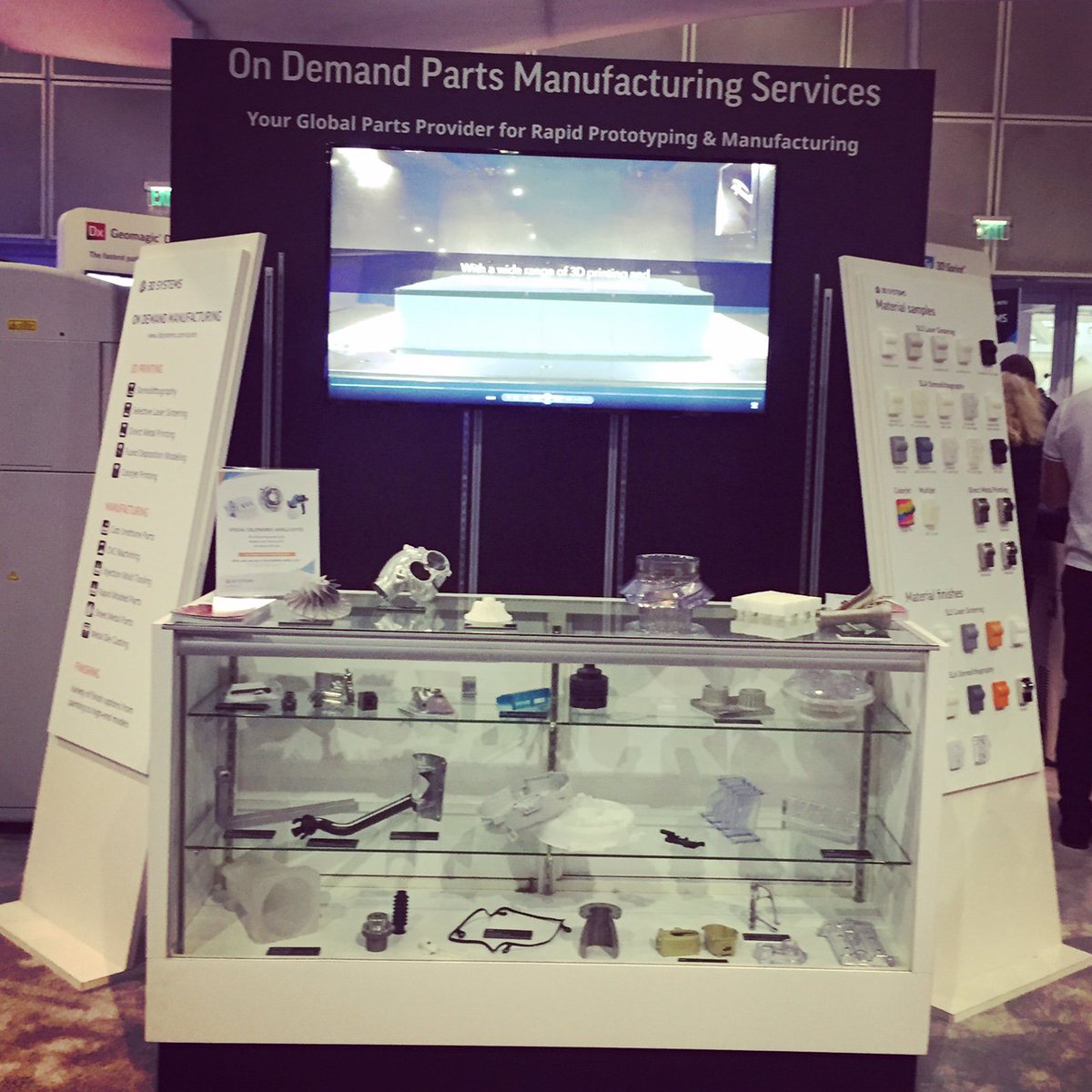 Come see us at #SWW17 booth 601 and get help picking the right material for your application from our on demand 
#mfg experts #3dprinting