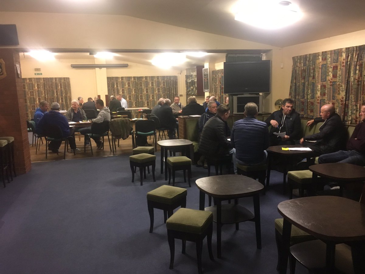 Serious discussions going on at The Hambleton League AGM on age groups. Great to see the dedication here #cricketfamily #alltogether