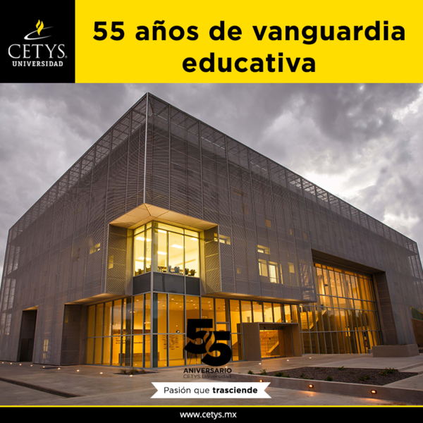 Institución educativa de excelencia desde 1961. #CETYS55