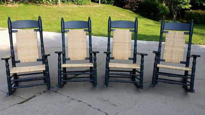 BrumbyRocker's tweet photo. Ready to be installed after being caned by Chris Myers in Franklin, NC. Thanks for sharing your great work! #madeinthesouth https://t.co/6JpKHVWQ3P