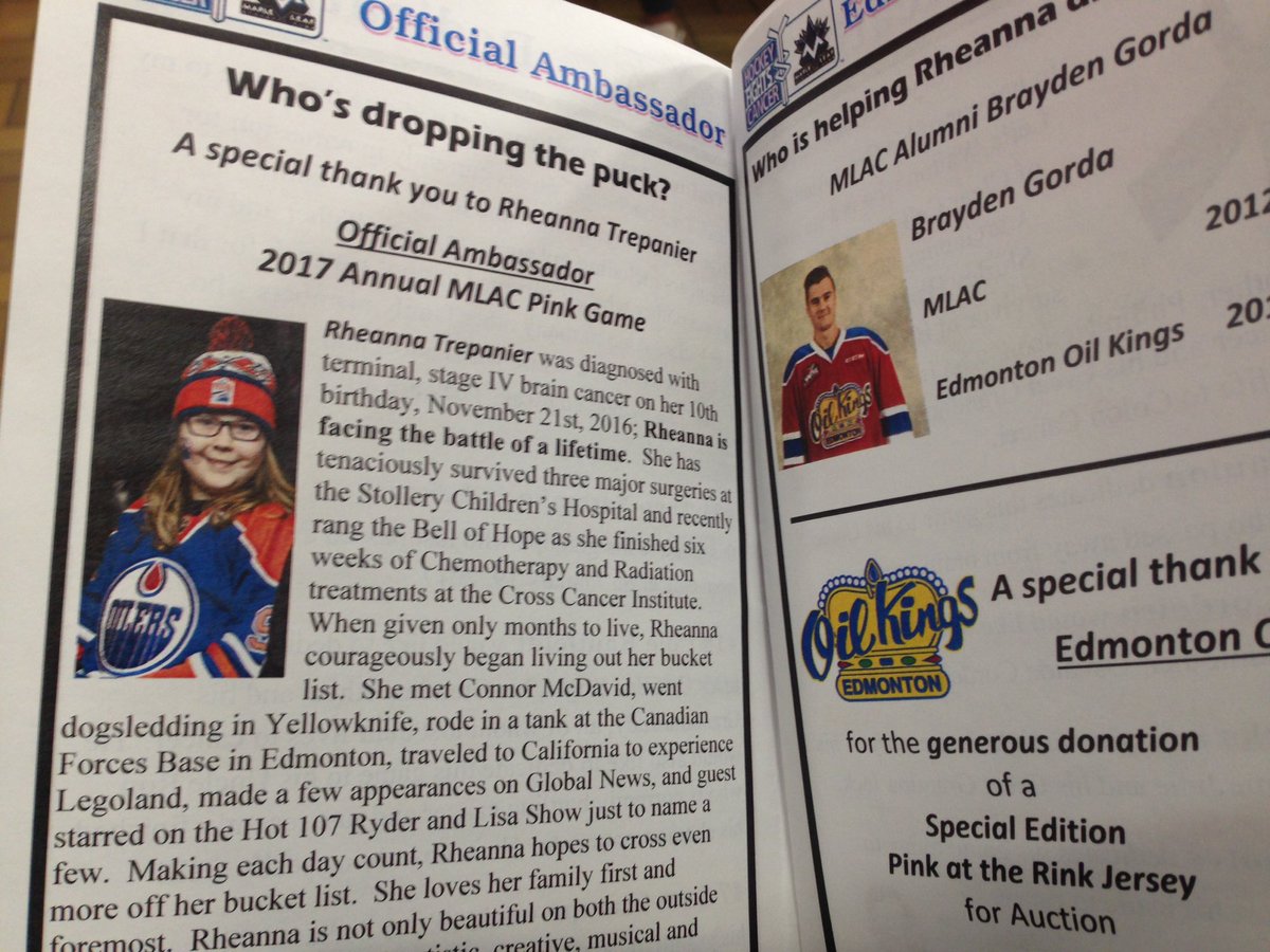 SarahRyanYEG's tweet photo. The Maple Leaf Athletic Club is hosting my friend #Rheanna tonight in their @albertacancer fundraising game. She's going to be surprised :) https://t.co/xbhAVhVSj4