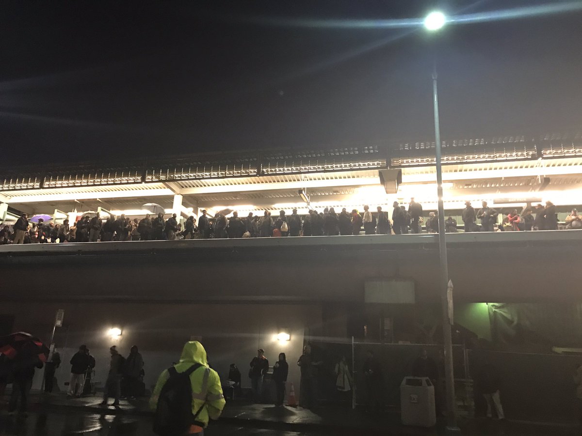 ArtRockX's tweet photo. #bart suspicious package brings the community together in Bay fair https://t.co/uxLthxk3x5