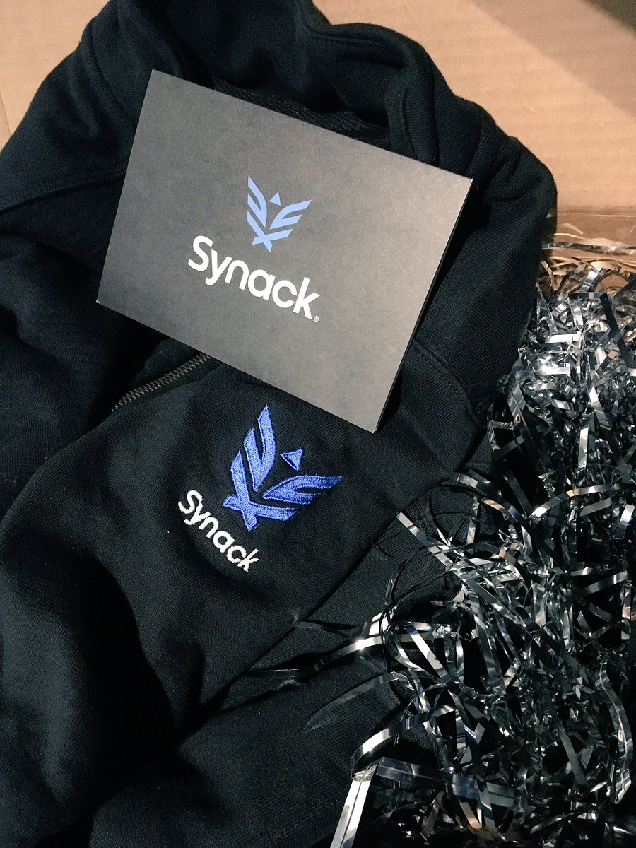 payalmukerji's tweet image. Thanks for the swag @Synack! Can&apos;t wait to rep you in SF ❤ #bestclient