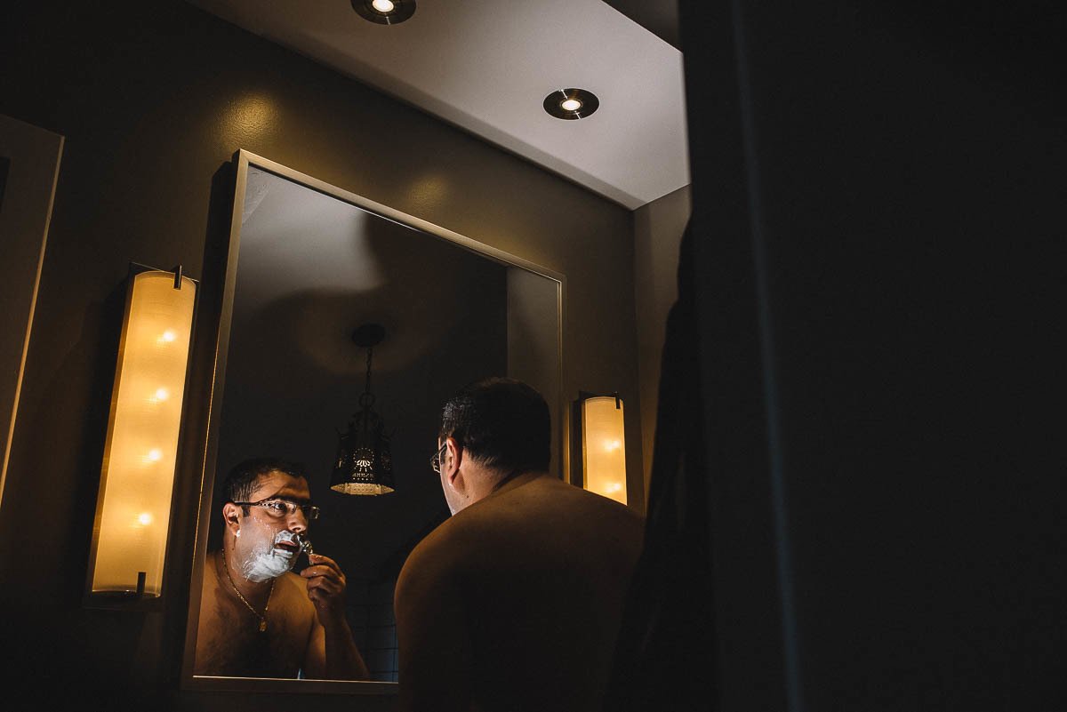 joelandjess's tweet photo. We waited 2yrs for a shaving groom shot!  Finally! #ottawaweddingphotographer #blindedbythelight https://t.co/zHR8uy5m3y