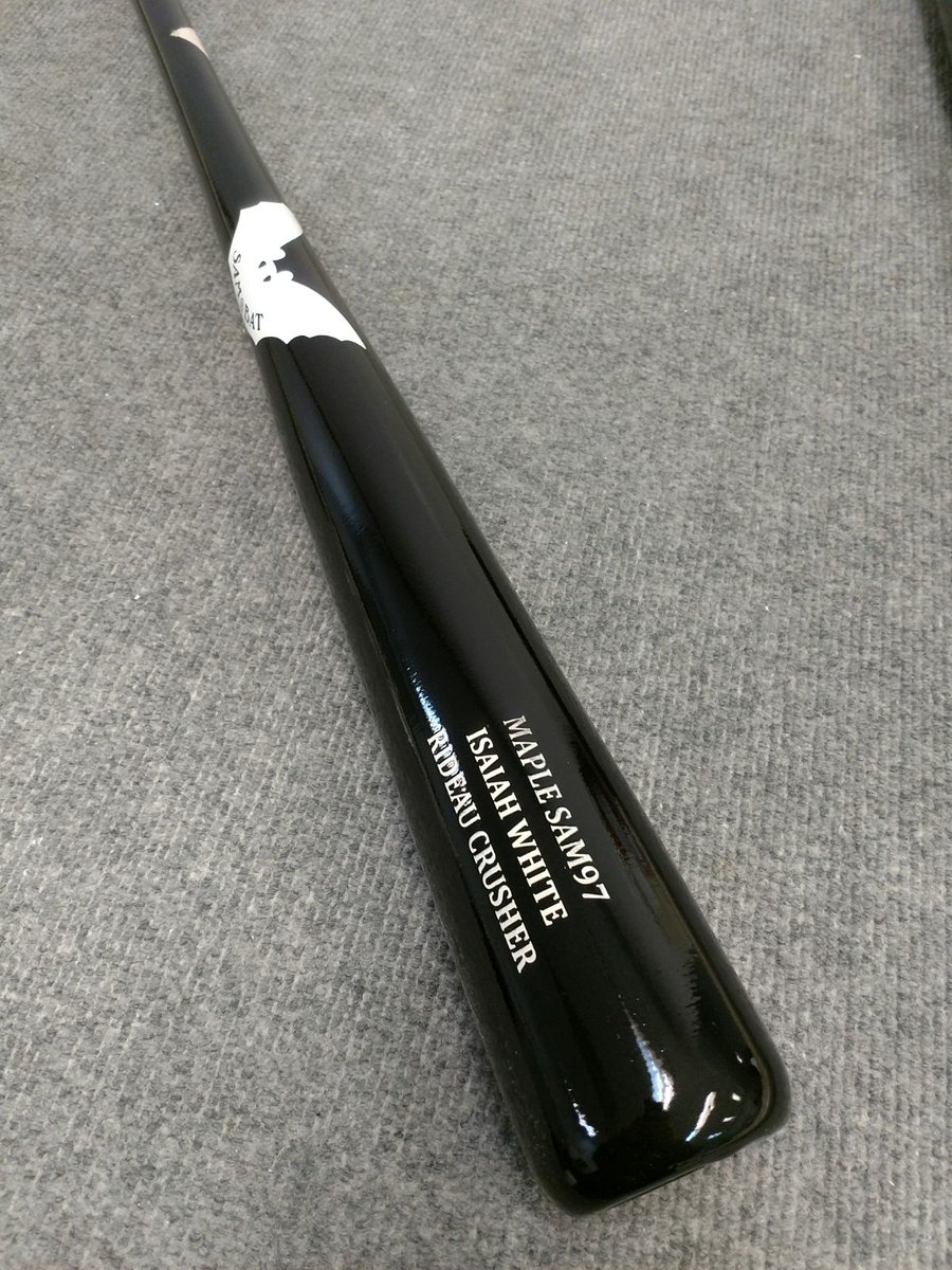 SamBatCorp's tweet photo. Some more pro SAM97s heading out the door! The model is becoming one of our most popular amongst pros! #ProBats #CustomBats #SAM97 https://t.co/RJ6kGc9XNa