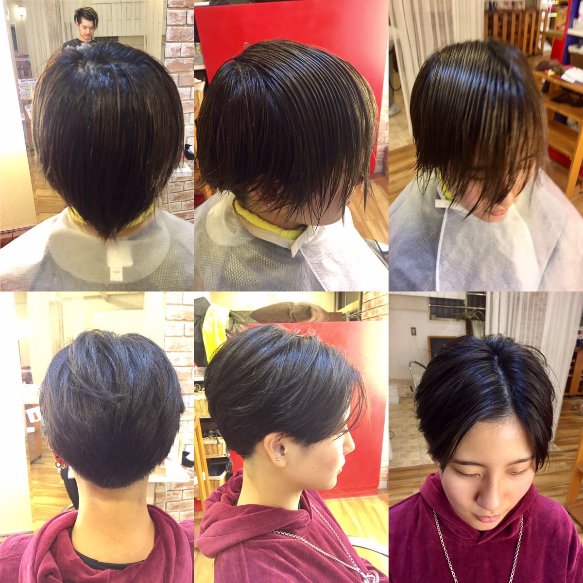 宮川太志 Hairmakefrei 代表 On Twitter お客様 束感カット