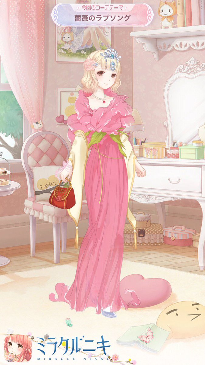code_errors's tweet image. #ミラクルニキ マーベル大陸の天才スタイリストである私にとって、綺麗な洋服が一番手に入れたいものだ〜 (●'◡'●)ノ
