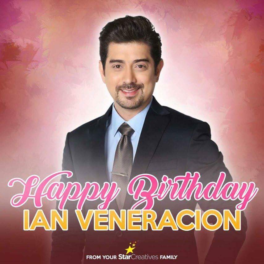 Napakagwapo! Hays! Happy Birthday Papa Ian Veneracion ... 