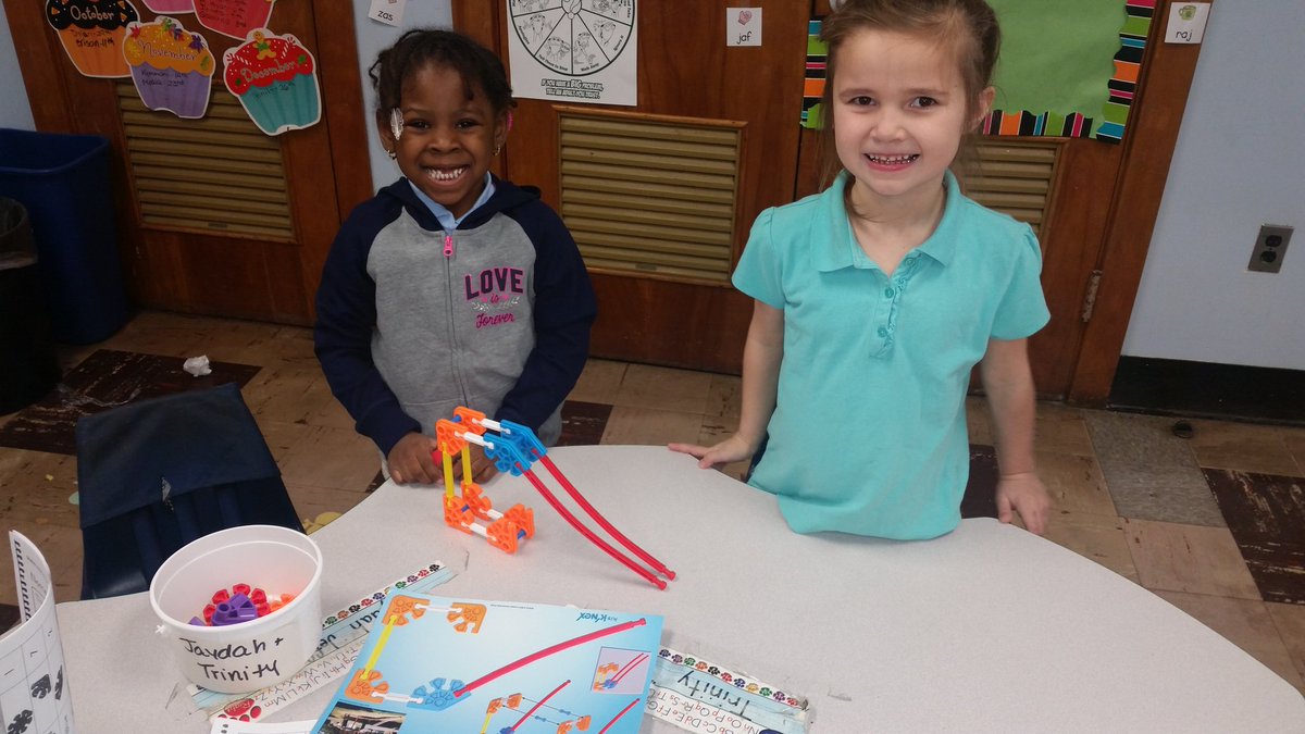 MrsLousClass's tweet photo. Working with our Push Pull Go Science kits today building ramps! #pushpullgo #science @baltzprincipal https://t.co/6UmcK7RFKL