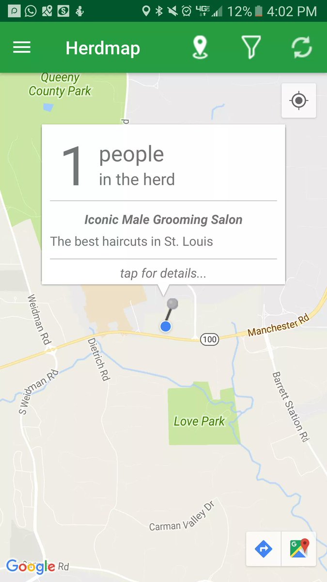 herdmap's tweet photo. Iconic Male Grooming Salon makes men in the STL area feel like a king. Their haircuts are amazing, check them out! #herdmap #fresh https://t.co/5kkZSmpOHM