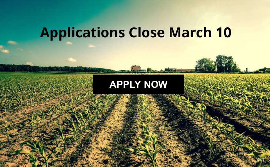 ZetdiSloan's tweet photo. #AgSprint is a 5-month startup program personalized for innovation in agriculture. Apply now! https://t.co/3ExJ0Srhzc https://t.co/lvVNylBv04