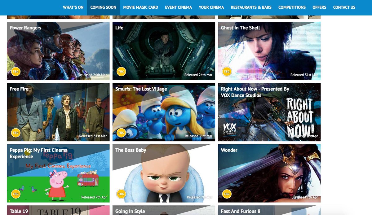 Love seeing our show poster up next to these big names! #excited #showtime #booktickets #regaltheatre