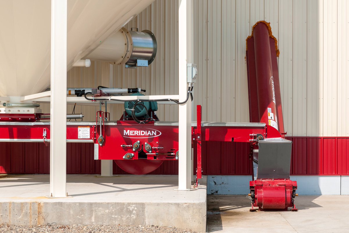 MeridianConvey's tweet photo. The rod-style trough design on our underbin conveyor minimizes friction, eliminates belt freezing and reduces contamination risks. https://t.co/PG0d88X24l