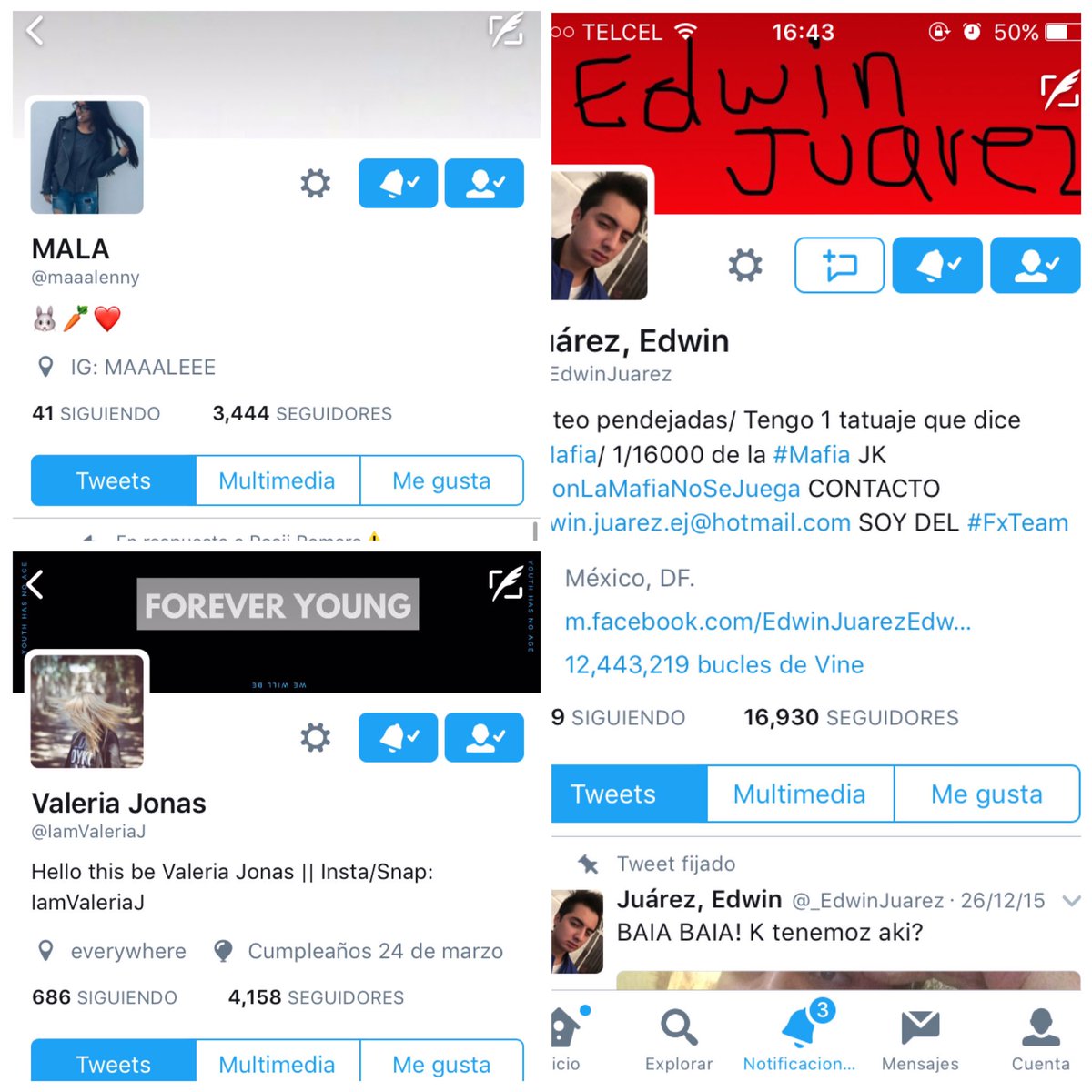 EvelynRd2's tweet photo. RTT❤🎉 #MafiaYDDTeRegalan  @IamValeriaJ @maaalenny  @_EdwinJuarez https://t.co/lWvdui4p9N