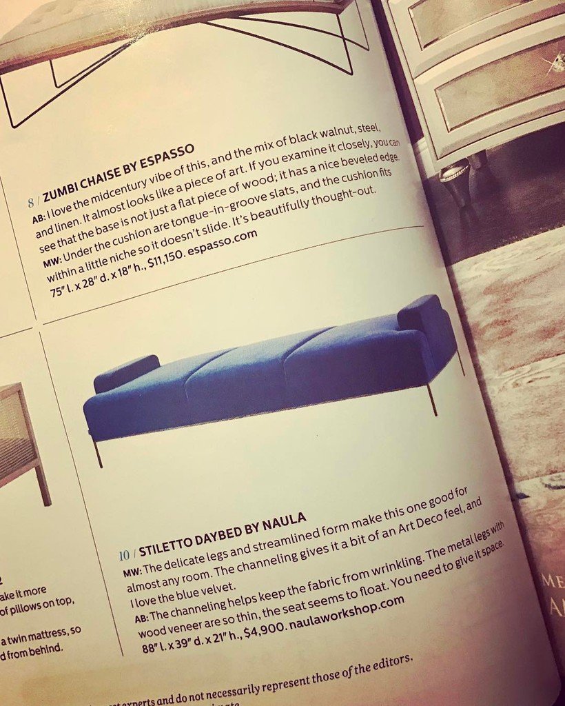 SteelyardAccess's tweet image. #Spotted! This month's #TruthinDecorating from @elledecor features the Top 10 #Daybeds. "I… ift.tt/2ld8V42