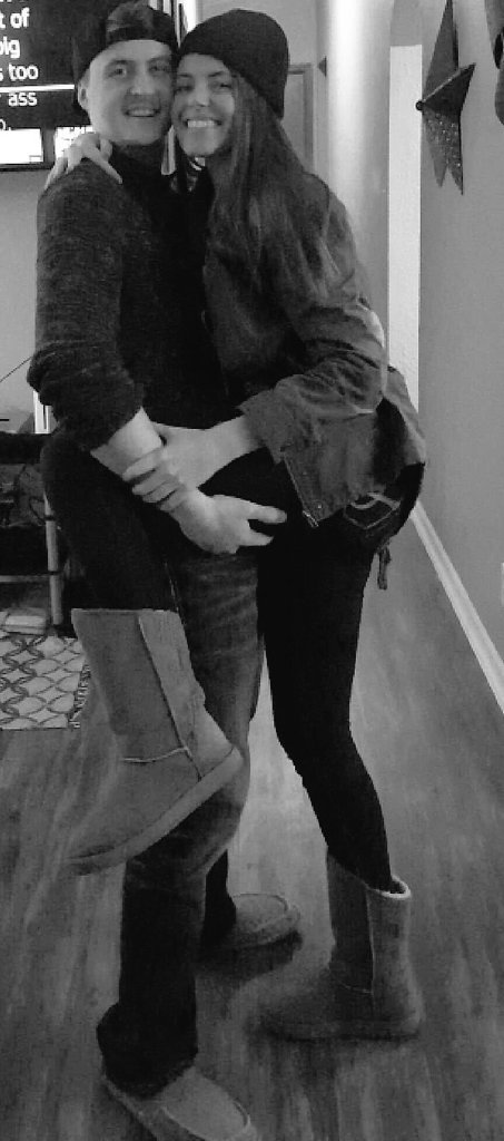 cassidyleja's tweet photo. I look like a robber but u look good as usual https://t.co/8lWbDuW56U