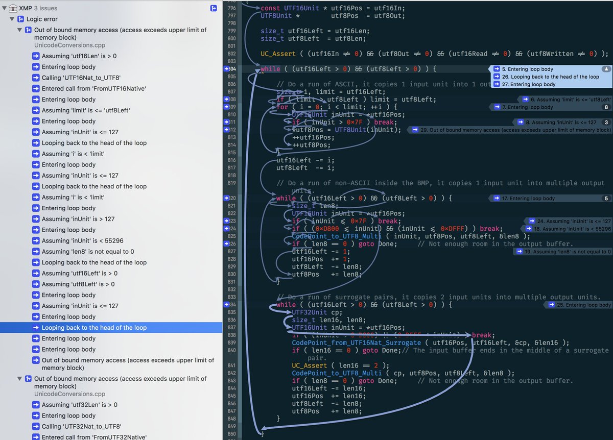 steipete's tweet image. The static analyzer in Xcode 8.3b definitely leveled up!