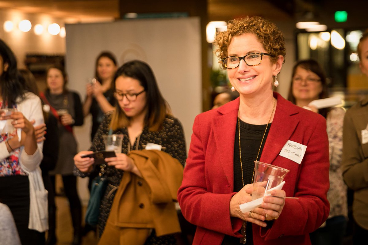 getguilded's tweet photo. 💛 Barbara @SHECANGlobal recruiting mentors to inspire the #women leaders of tomorrow at #CauseConnect https://t.co/wfKcAsjf2S
