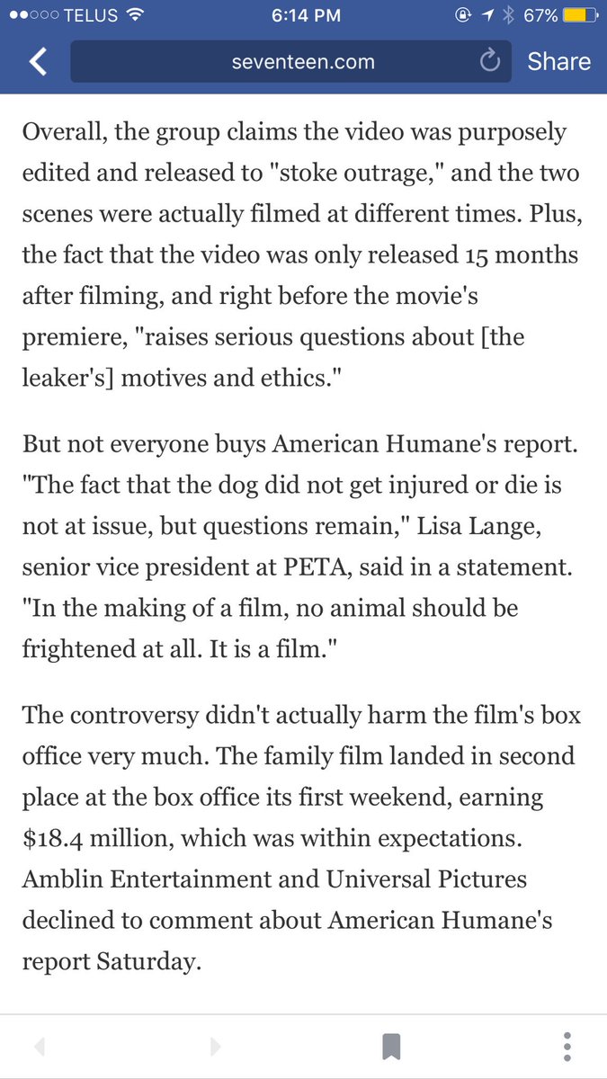 brynnsadventure's tweet photo. #ADogsPurpose was not abuse! Finally cleared, what I had been saying the whole time! #ADogsPurposeIsNotAbuse โค๐ถ https://t.co/Ib099Y27KV