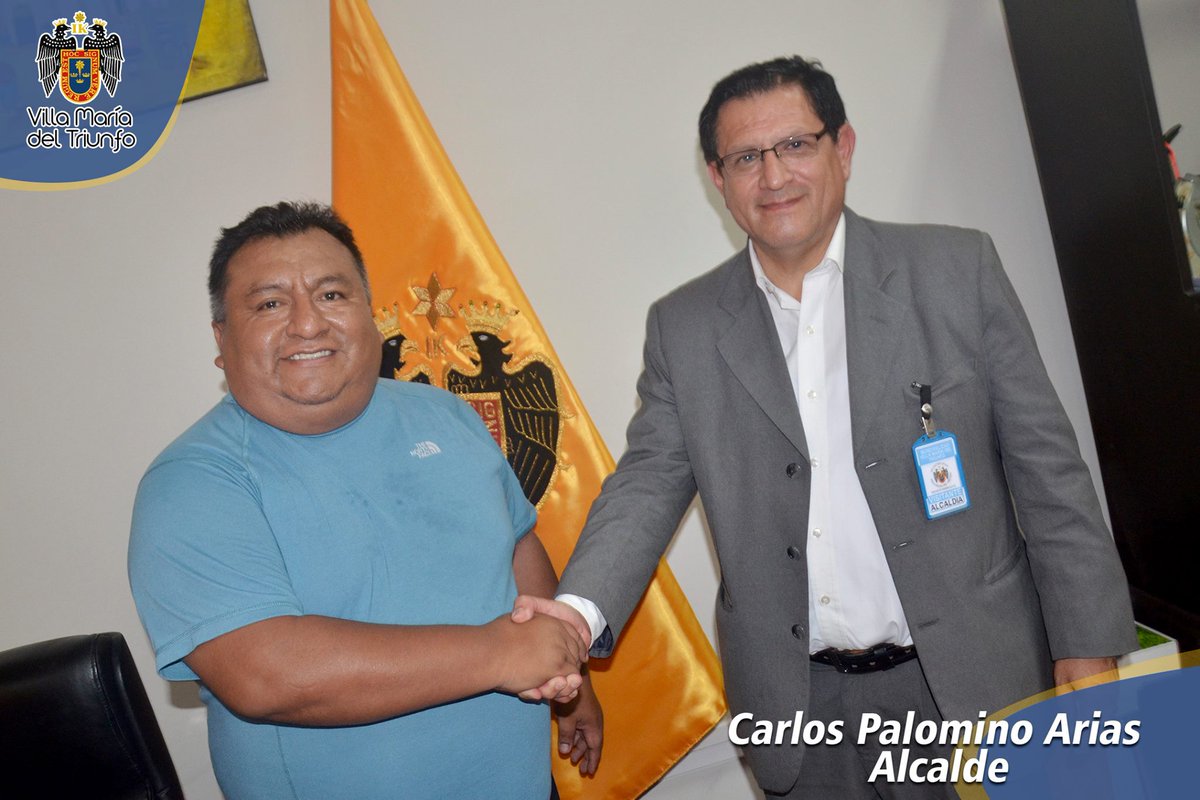 Muni_VMT's tweet photo. ►¡Lucha contra la anemia! Alcalde Carlos Palomino y el Director de la DISA Lima, Jorge Flores, trabajarán campañas de salud en VMT. https://t.co/wrNUN9yQPZ