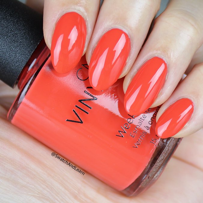 SwatchAndLearn's tweet photo. 💃🏻🕺🏻Get your nail groove on with #MamboBeat from the CND #RhythmAndHeat Collection! SWATCHES: https://t.co/3of8SNgG2i #cndcanada #notd #mani https://t.co/CBFk5D9CEq