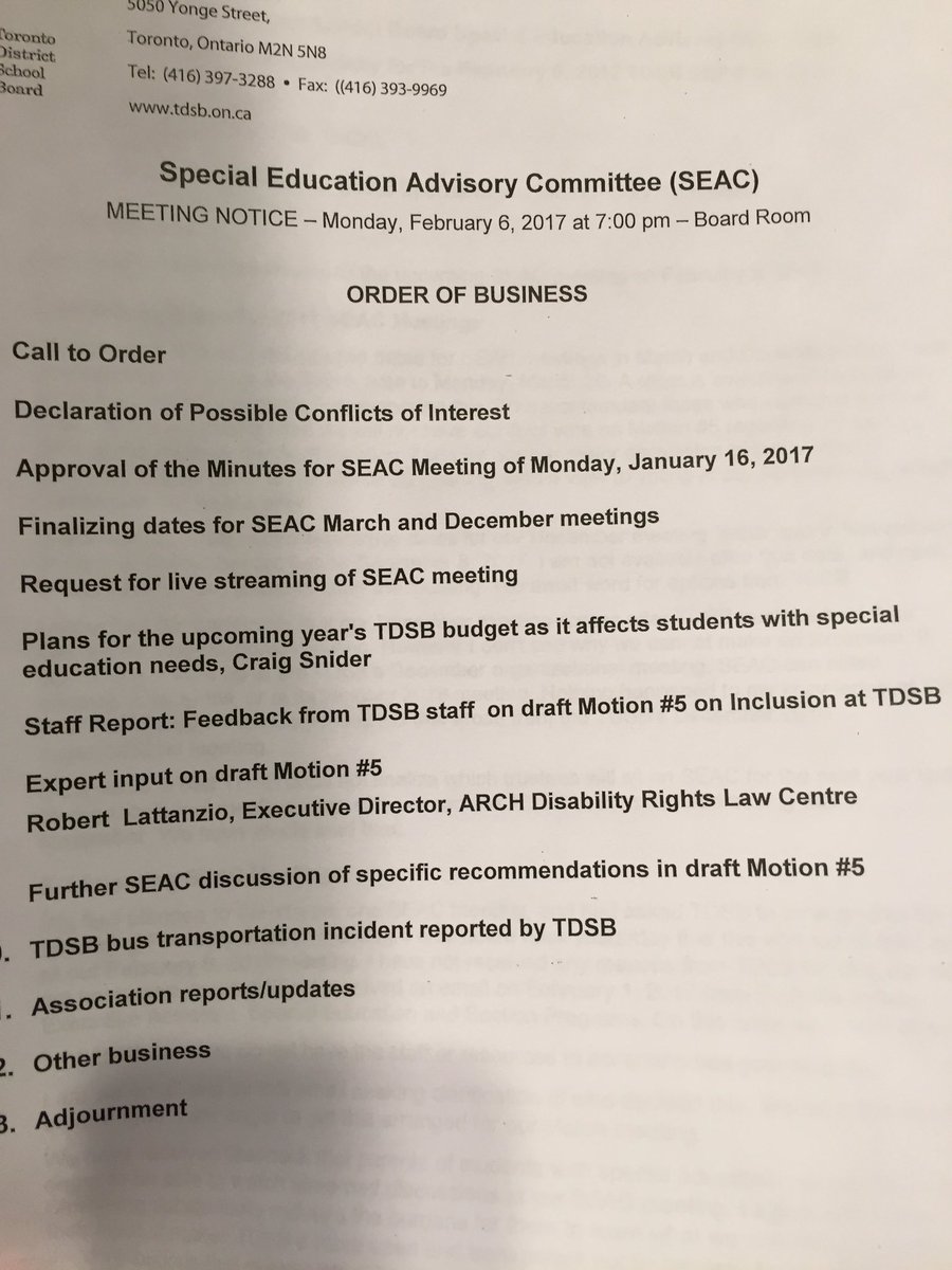 KristenBynoe's tweet photo. My class is on a field trip to the @tdsb #SEAC meeting #speced #gradschool #educ5700 @GradEdYorkU https://t.co/5SQaBGR5tL