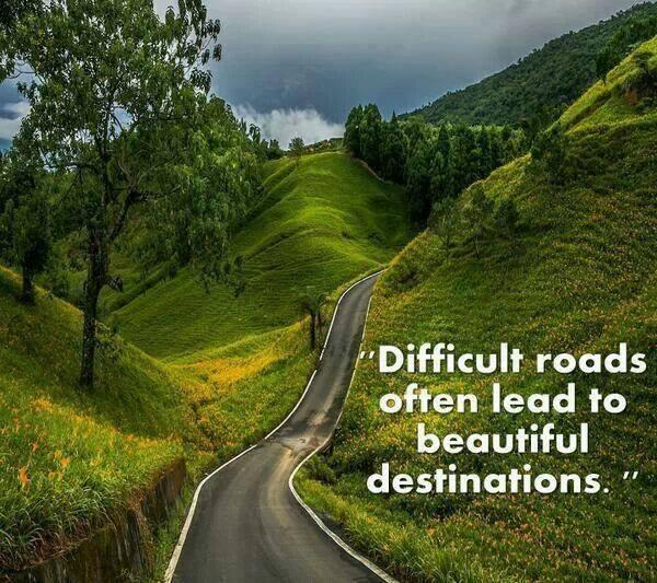 connect1492's tweet image. RT Gary Loper @Gary_Loper RT @gary_hensel: Difficult roads often lead to beautiful destinations   &amp;gt; #difficulties &amp;lt;