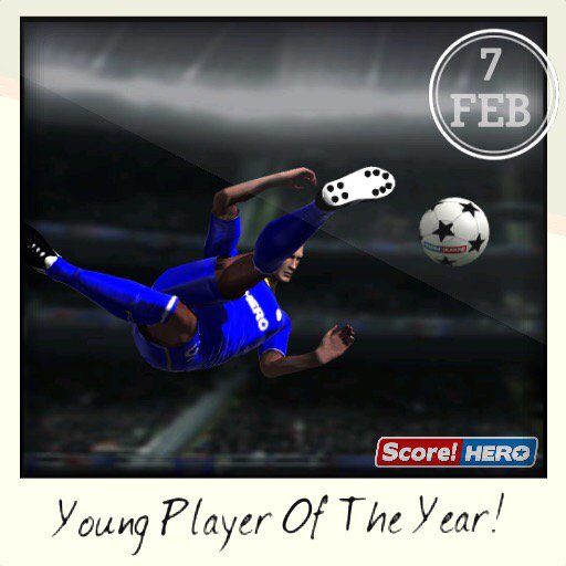 sennett4's tweet photo. Young Player Of The Year! #scorehero https://t.co/giz0UCCMs7 https://t.co/cXSHd3WhlP