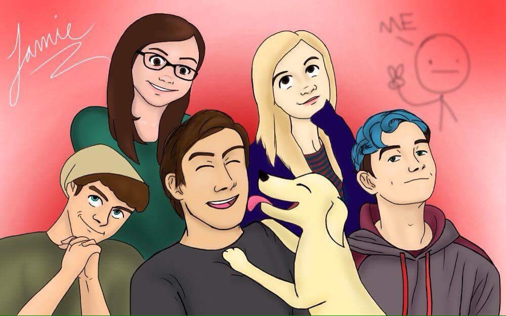 jamieallyn_'s tweet photo. Tyler noticed!! Let's see if the others will notice as well ☺️ @markiplier @verytiredkat @iceddarkroast @CrankGameplays #squadgoals #fanart https://t.co/irWwronwHB