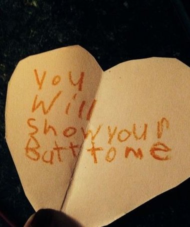 If you get an adorable valentine from your kid, frame it to remember always. If you get a bad one, send it to me. ellen.tv/2likiVn