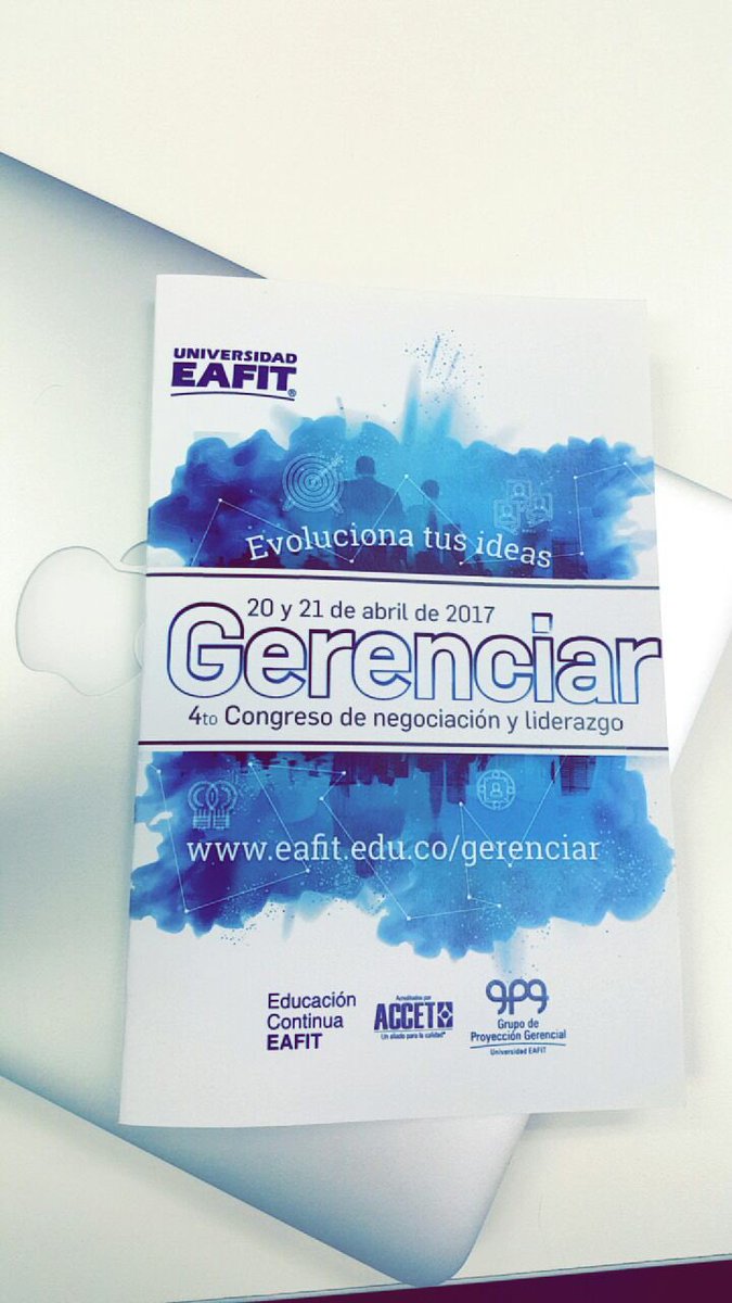 gpgeafit's tweet photo. ¡GERENCIAR 2017 está cada vez más cerca! No te quedes sin tu entrada a esta experiencia inolvidable. ¡Ingresa al link e inscríbete! https://t.co/gzlfq2wDS9