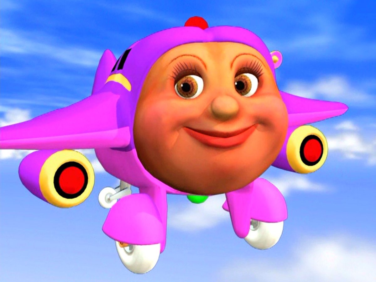 why does paris look like a plane from Jay Jay the Jet Plane.