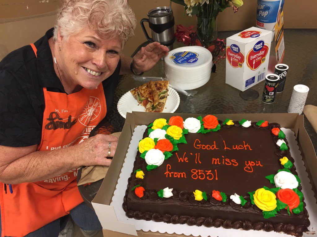 Linda's last few days in Polacca enjoying her cake and inventory