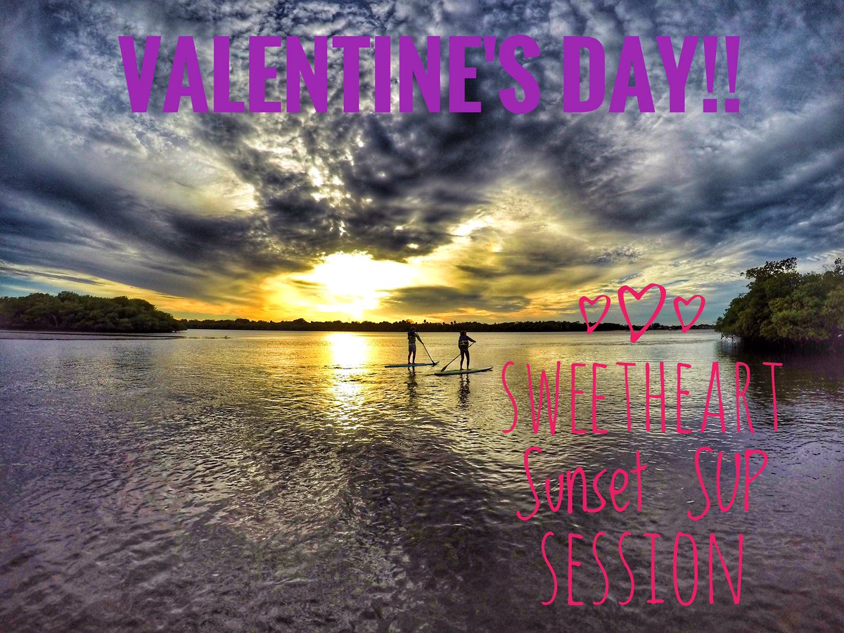 SouthFlPaddle's tweet photo. Valentine's Day Date Idea!! Sunset SUP Session. https://t.co/Z7xuGs1XIB #ValentinesDay #singerisland #Westpalmbeach #paddleboarding https://t.co/1Yq7bc0XhN