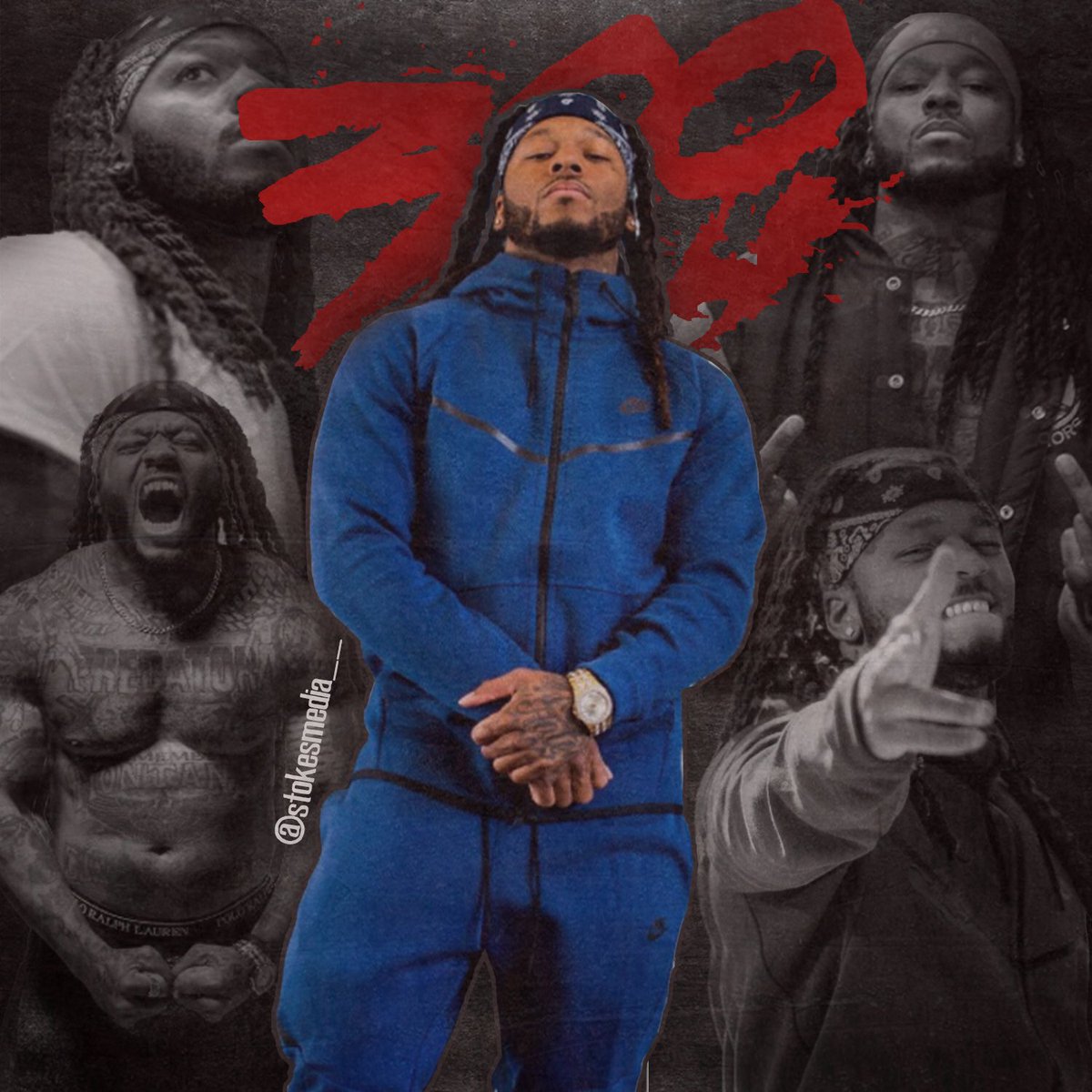 StokesMedia_'s tweet photo. Graphic I created of @MONTANAof300 🔥🔥🔥 #montanaof300 #fge https://t.co/be0mBrQedf