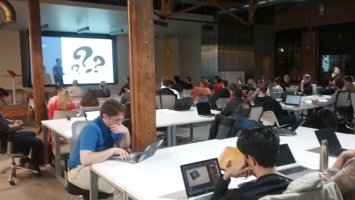 KG_LaunchCode's tweet photo. Thrilled to again have Jeff Durbin @BlooomInc sharing info re: development team structures and roles w/ our #LC101KC class @SprintAccel. https://t.co/tNa56CU1KG