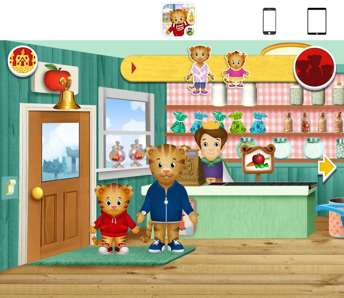 _thedailyapp's tweet photo. Explore Daniel Tiger’s Neighborhood: Visit the many fun places of Daniel Tiger’s Neighborhood. https://t.co/Ln9qhEc86Y https://t.co/g9s5rJTCZY
