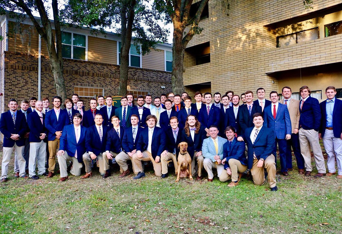 The gentlemen of the Alpha Gamma Chapter of Alpha Gamma Rho 2017