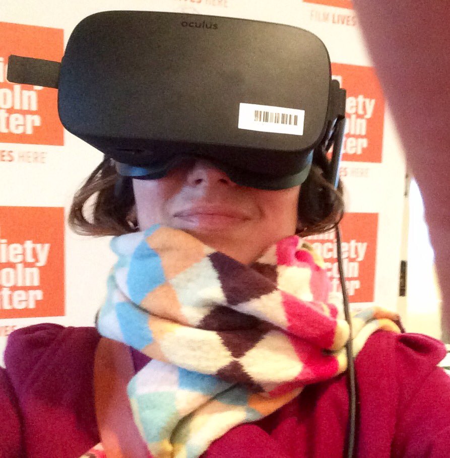 swamigwen's tweet photo. Panel discussion on AR, VR, &amp; Live motion capture + VR demo at 45th Annual Dance on Camera Festival! 
#DOCF45 @DanceFilms @FilmLinc @ITP_NYU https://t.co/9tiX2VSjdC