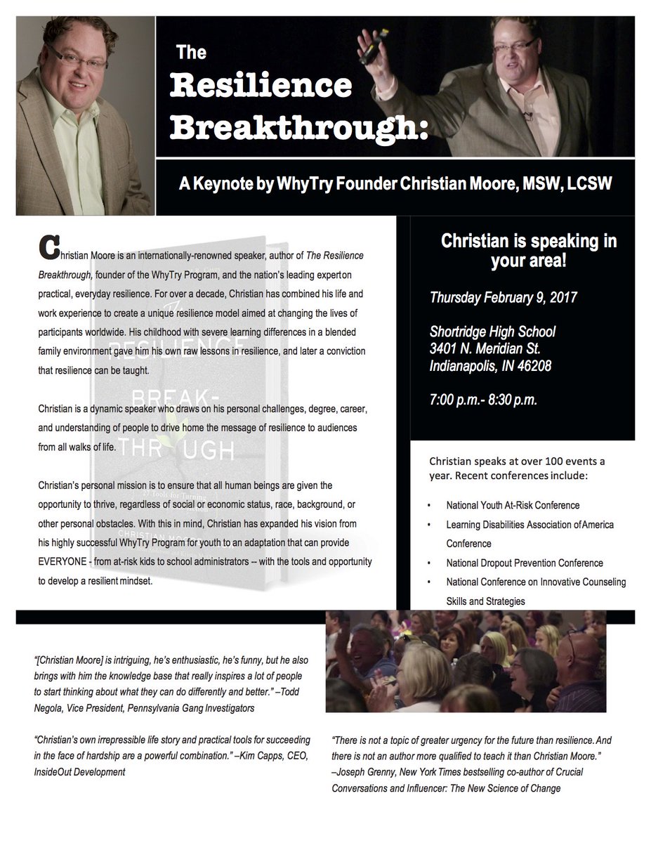 Motivation, resiliency, growth mindset… <a href="/Resilience_Guy/">Christian Moore</a> will discuss all 3 on Thursday, February 9th at 7pm-JOIN US! josephmaley.org/event/jmf-hope…