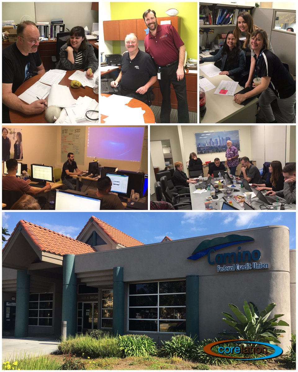 Teamwork makes it happen! Congrats to #CaminoFCU on a successful conversion this weekend!
#corelationinc #keystonecore