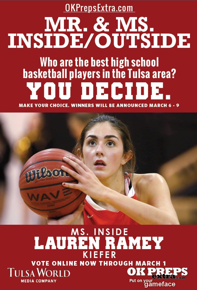 Is <a href="/KieferHoops/">KHS Basketball</a>'  @lllaurenrameyyy Ms. Inside? Vote now through March 1: ow.ly/1Sme308K6KH  #okpreps
